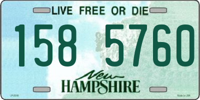 NH license plate 1585760