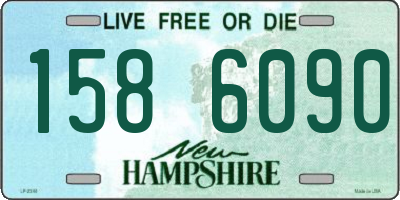 NH license plate 1586090