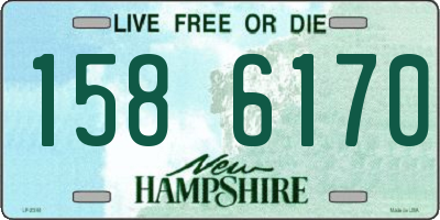 NH license plate 1586170