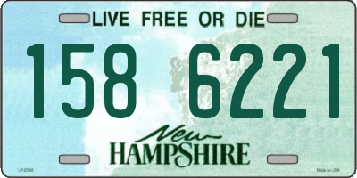 NH license plate 1586221