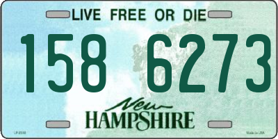 NH license plate 1586273