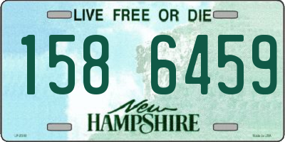 NH license plate 1586459