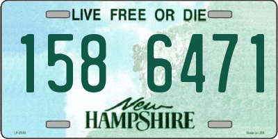 NH license plate 1586471