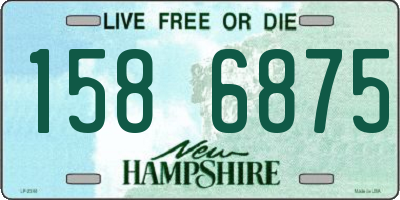 NH license plate 1586875