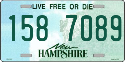 NH license plate 1587089
