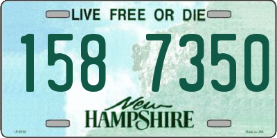 NH license plate 1587350