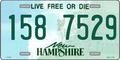 NH license plate 1587529
