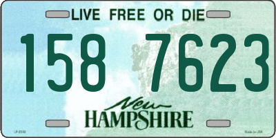 NH license plate 1587623