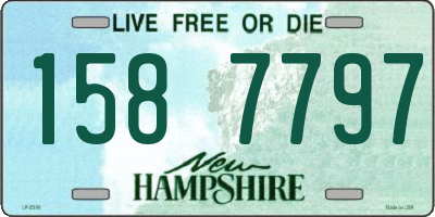 NH license plate 1587797
