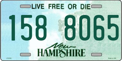 NH license plate 1588065