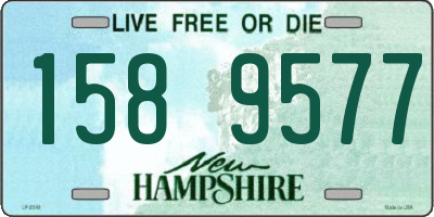 NH license plate 1589577