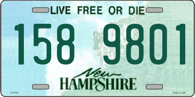 NH license plate 1589801