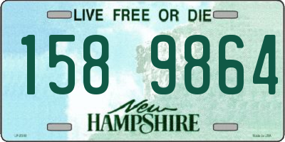 NH license plate 1589864