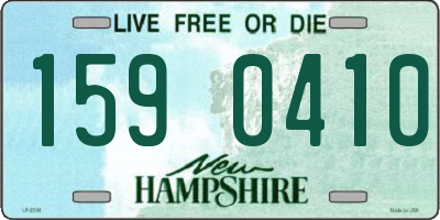 NH license plate 1590410