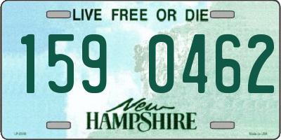 NH license plate 1590462