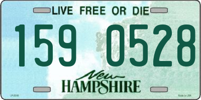 NH license plate 1590528