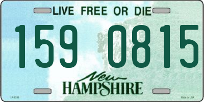 NH license plate 1590815