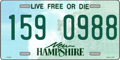 NH license plate 1590988