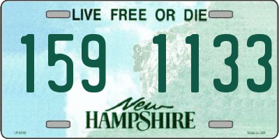NH license plate 1591133