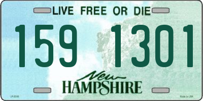 NH license plate 1591301