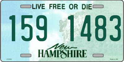NH license plate 1591483