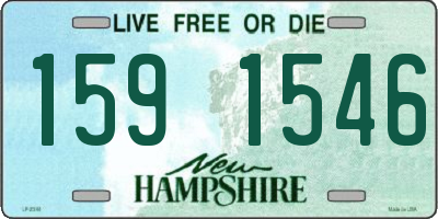 NH license plate 1591546