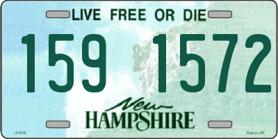 NH license plate 1591572