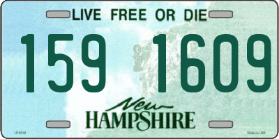 NH license plate 1591609