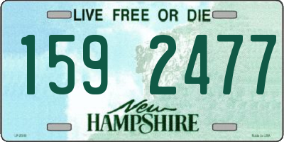 NH license plate 1592477