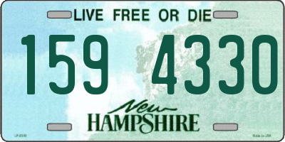 NH license plate 1594330