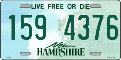 NH license plate 1594376