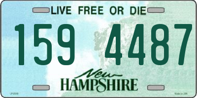 NH license plate 1594487