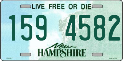 NH license plate 1594582