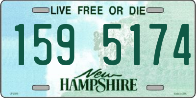 NH license plate 1595174