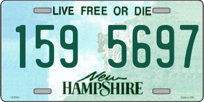 NH license plate 1595697