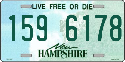 NH license plate 1596178