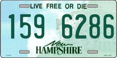 NH license plate 1596286