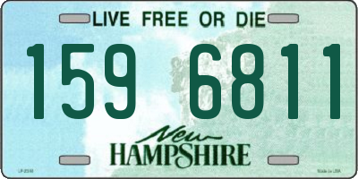 NH license plate 1596811