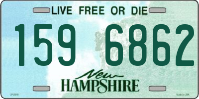 NH license plate 1596862