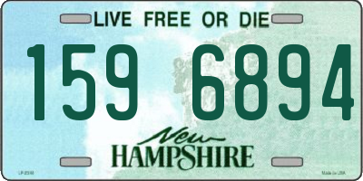 NH license plate 1596894