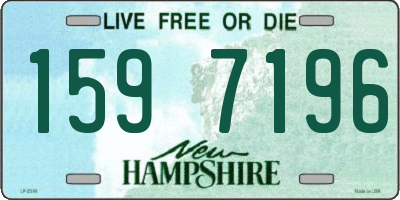 NH license plate 1597196