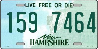 NH license plate 1597464
