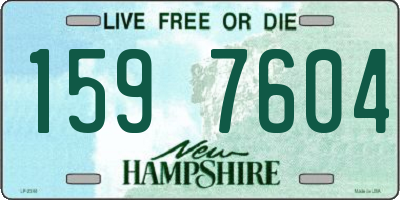 NH license plate 1597604