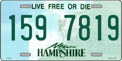 NH license plate 1597819