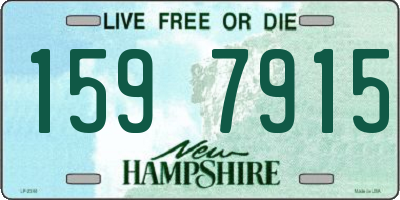 NH license plate 1597915