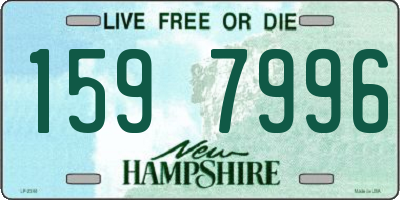 NH license plate 1597996