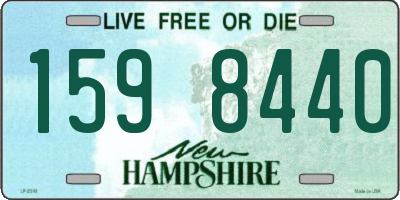 NH license plate 1598440