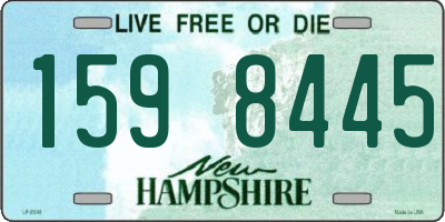 NH license plate 1598445