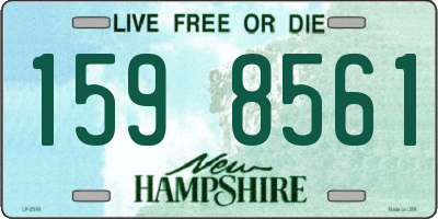 NH license plate 1598561