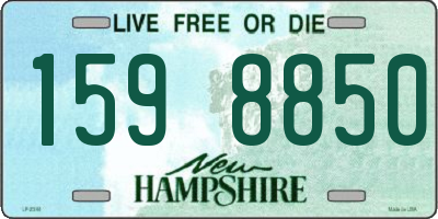 NH license plate 1598850